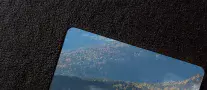 Leather with window