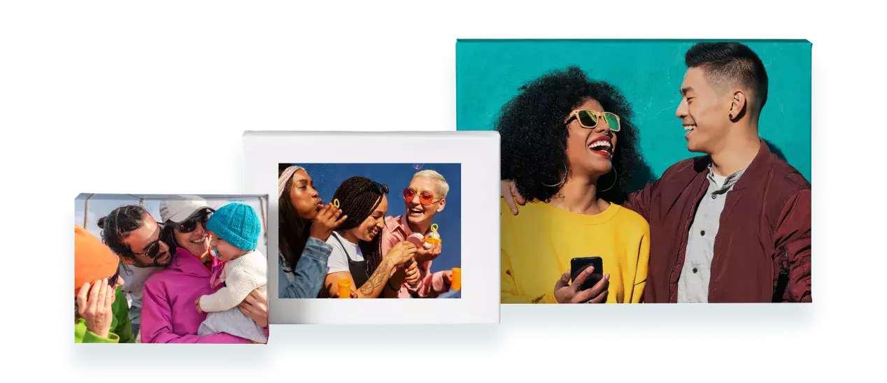 Slim canvas prints
