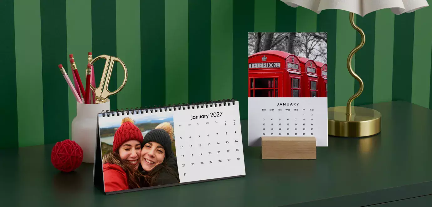 Desk calendars