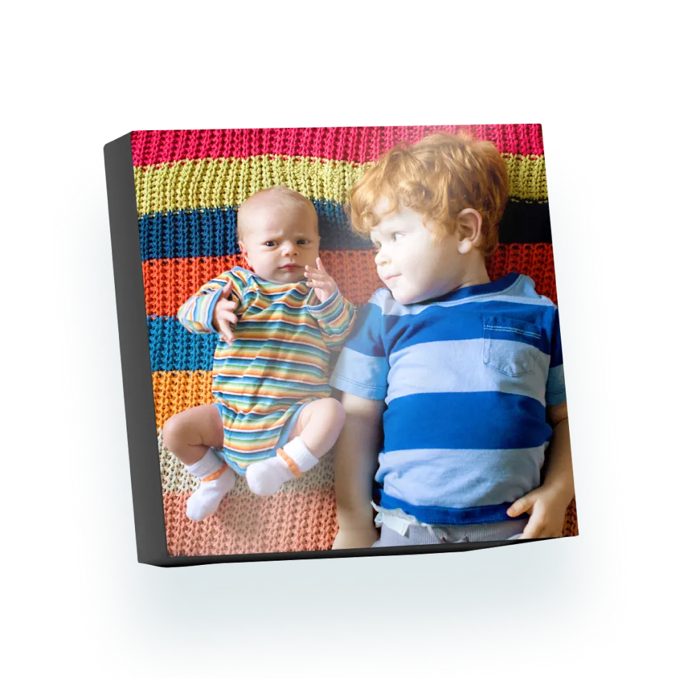 Wood photo blocks