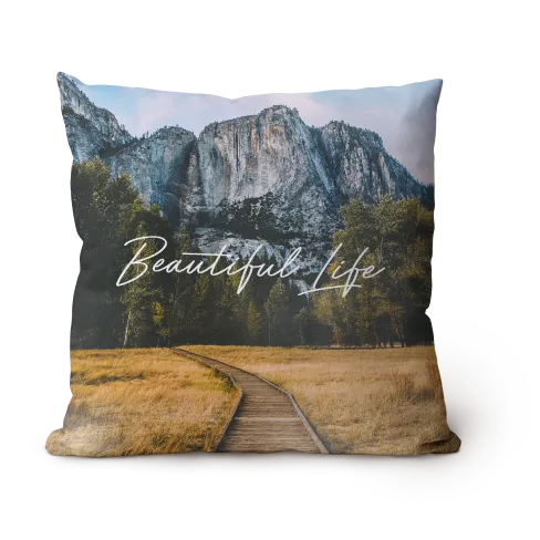 Custom throw pillows