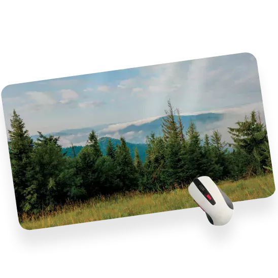 Gaming mouse mat