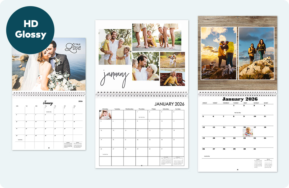 premium wall calendar, personalised calendar, photo calendar, custom calendar, printing calendars
