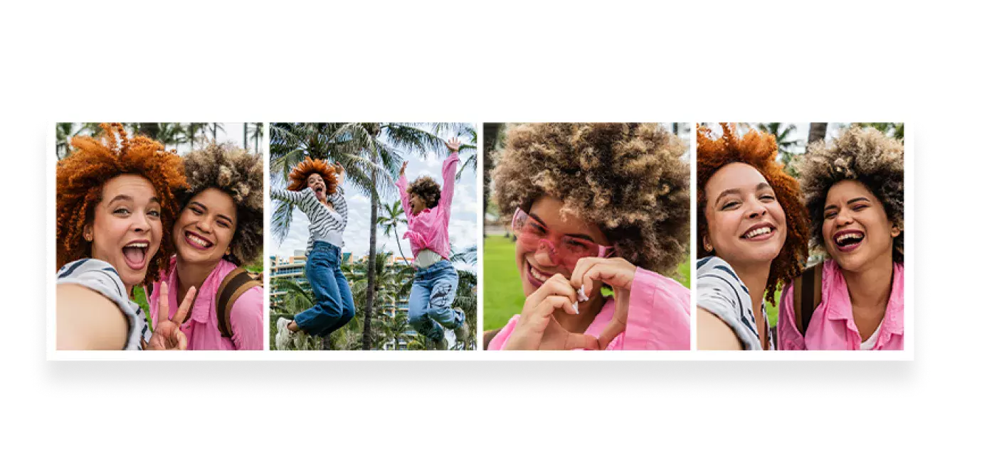Photo strip posters