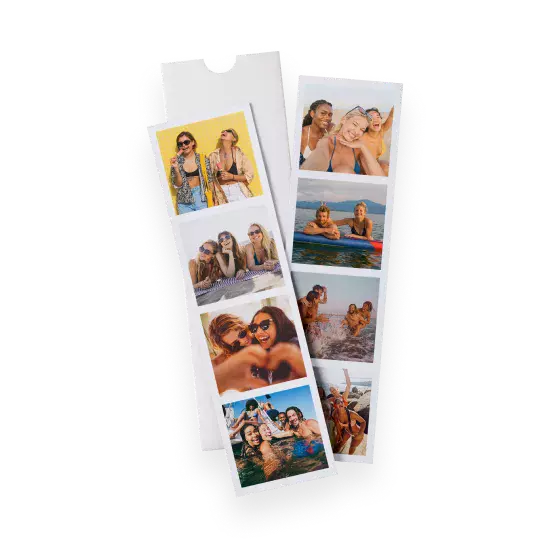 Magnetic booth strips