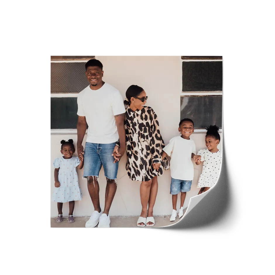 Mini photo prints set, reusable stickers&nbsp;