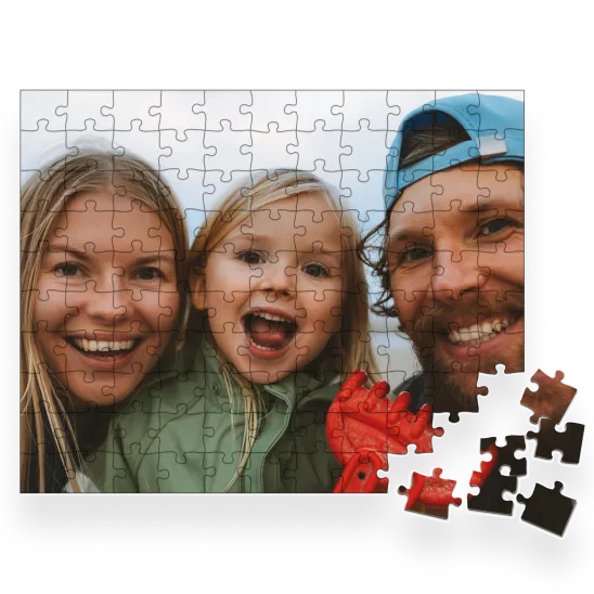 110pc. photo puzzles