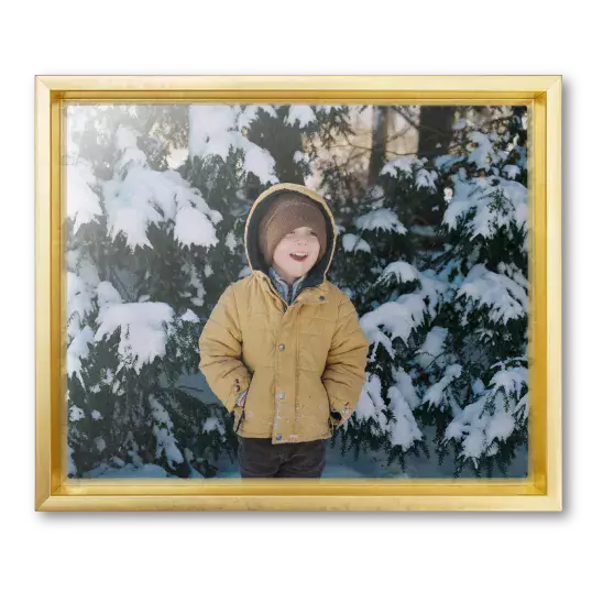 11x14 Framed Canvas, Gold