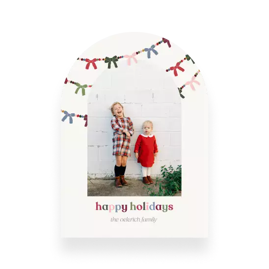 Holiday Bow Garland