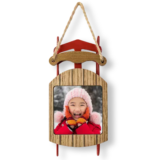 Sled ornament