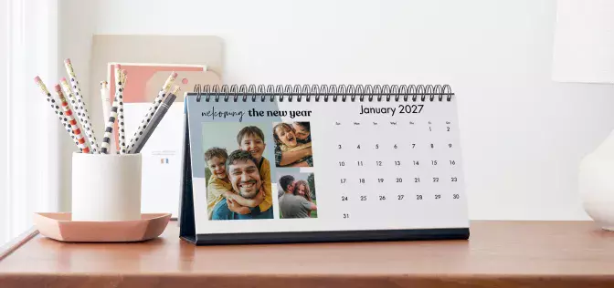 Desk calendars