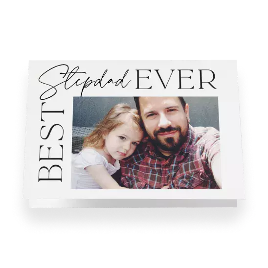 Best stepdad ever frame