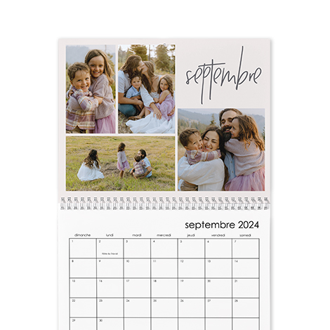 Calendriers personnalisés