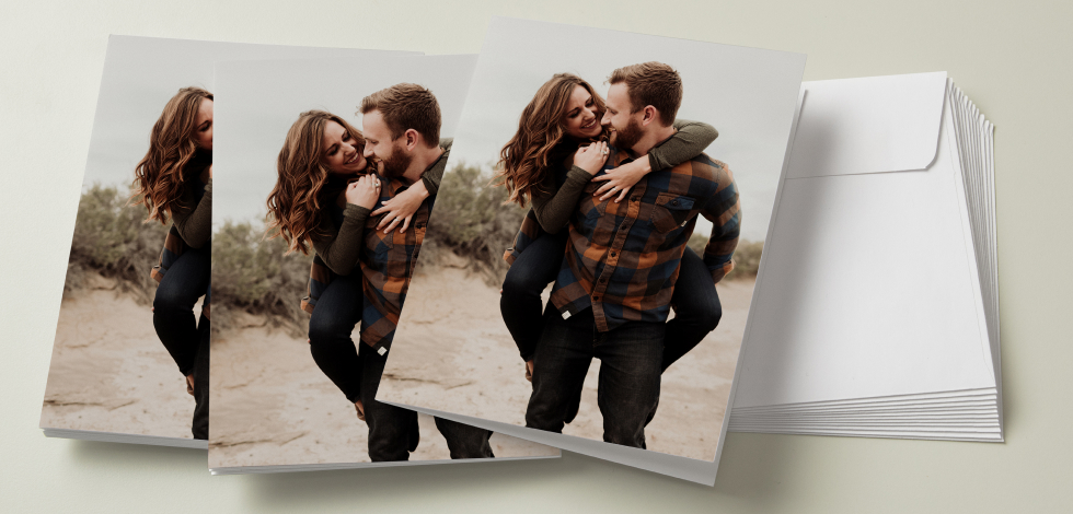 LES ENSEMBLES DE 10 CARTES DE VŒUX PLIÉES